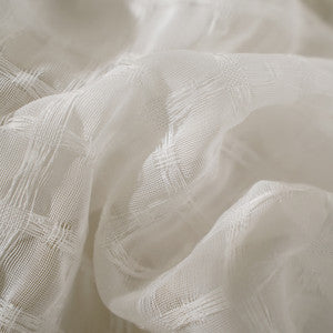 Europatex Fabric Celestial Colorada Blanc