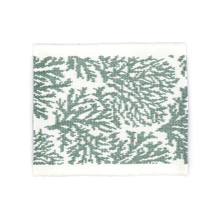 Columbia Tape 3 Lagoon by Stout Trim Stout Trim Columbia Tape 3 LagoonTrim BEACH GROVE TRIM 100%SDA CHINA </p><p>Repeat: H: 3.125, V: 0.000 3.25 in - Fabric Carolina -