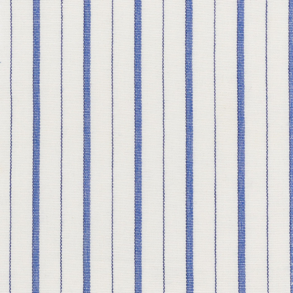 Comanche 5 Bluebird by Stout Designer Fabric JUST STRIPES DENIM/SLATE 100%COT INDIA CATB 117-2013 WYZENBEEK 100 000 DOUBLE RUB WEAR TEST (HEAVY DUTY) Horizontal: 1.125 and Vertical: 0.000 54 in - Swanky Fabrics -
