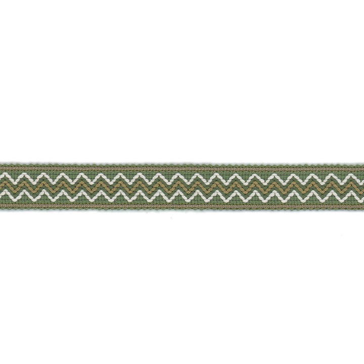 Commerce Tape 3 Moss by Stout Trim Stout Trim Commerce Tape 3 MossTrim NEW TRADITIONS TRIM 86%SVI 9%NYL 5%POL CHINA </p><p>Repeat: H: 0.000, V: 0.000 1 in - Fabric Carolina -