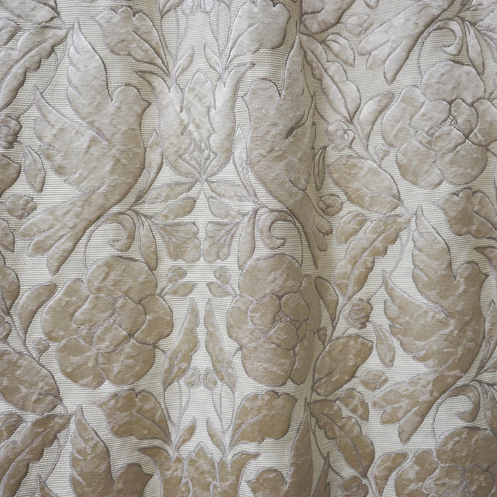 CONCERTO 93SJ101 by JF Designer Fabric JF Studio 31% Viscose, 28% Cotton, 23% Linen, 18% Silk India  Horizontal: 12.75 and Vertical: 27 56  - Swanky Fabrics -