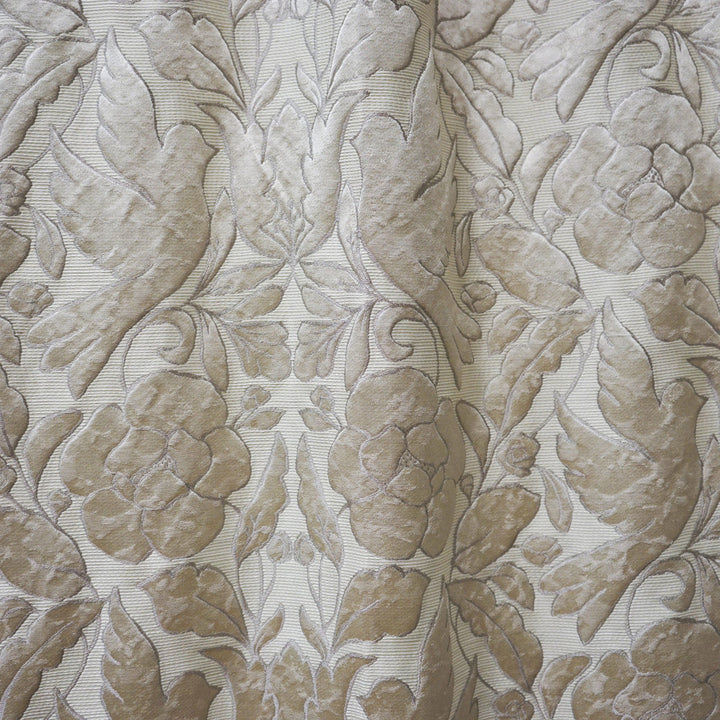 Concerto 93Sj101 by JF Designer Fabric JF Studio 31% Viscose, 28% Cotton, 23% Linen, 18% Silk India Horizontal: 12.75 and Vertical: 27 56 - Swanky Fabrics -