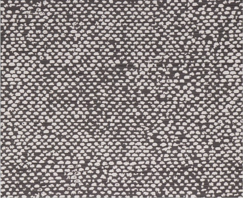Conga Onyx by Bella-Dura Designer Fabric  100% BELLA DURA POLYOLEFIN USA 70000 H: 13.875'' V: 12'' 55.5''  - Swanky Fabrics -