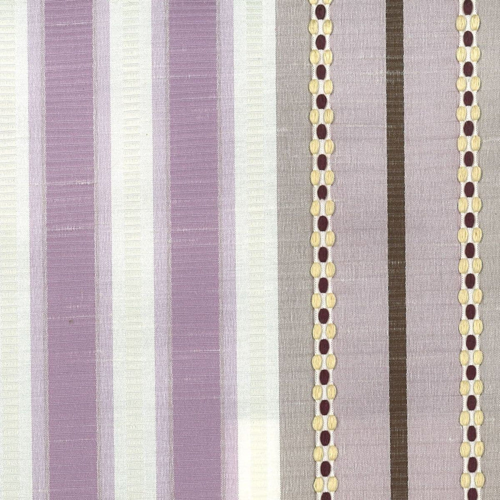 Contessa 1 Amethyst by Stout Designer Fabric RAINBOW LIBRARY PLUM/LILAC 100%POL INDIA WYZENBEEK 15 000 DOUBLE RUB WEAR TEST (HEAVY DUTY) </p><p>Repeat: 0 54 in - Swanky Fabrics -