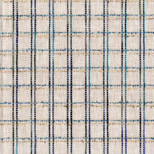 Contata Indigo by Norbar Designer Fabric | CONTATA INDIGO | 50% COTTON 46% POLYESTER | 54 | 1 1/8"V 1 1/8"H | India