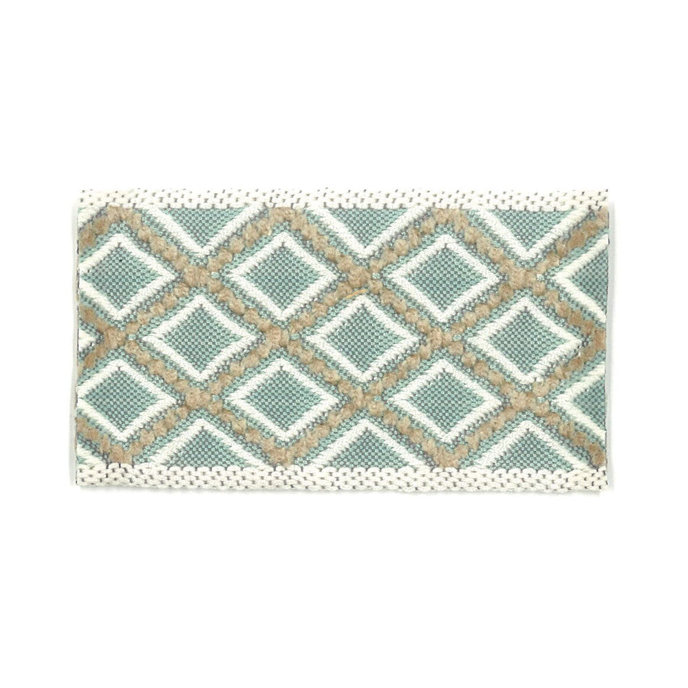 Cooke 2 Spa by Stout Designer Trim NEW WORLD TRIM VOLUME II 93%SVI 7%POL FRANCE Horizontal: 1 and Vertical: 0 1.88 in - Swanky Fabrics -