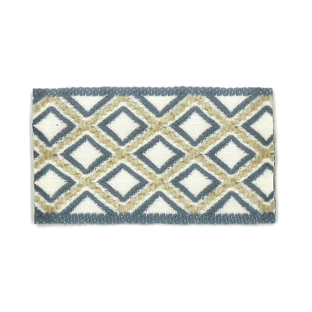 Cooke 4 Delft by Stout Designer Trim NEW WORLD TRIM VOLUME II 93%SVI 7%POL FRANCE Horizontal: 1 and Vertical: 0 1.88 in - Swanky Fabrics -