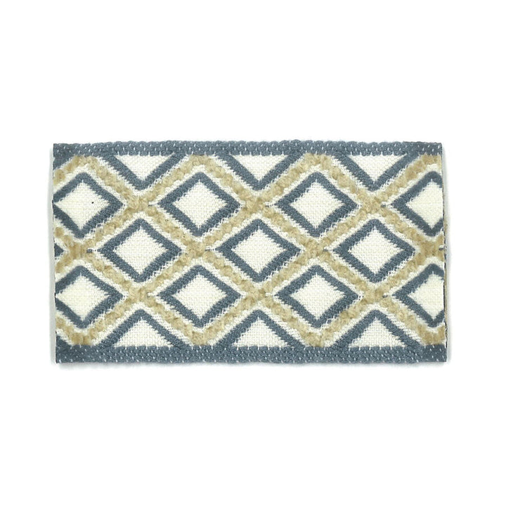 Cooke 4 Delft by Stout Designer Trim NEW WORLD TRIM VOLUME II 93%SVI 7%POL FRANCE Horizontal: 1 and Vertical: 0 1.88 in - Swanky Fabrics -
