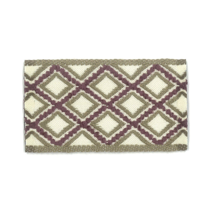 Cooke 7 Aubergine by Stout Designer Trim NEW WORLD TRIM VOLUME II 93%SVI 7%POL FRANCE Horizontal: 1 and Vertical: 0 1.88 in - Swanky Fabrics -