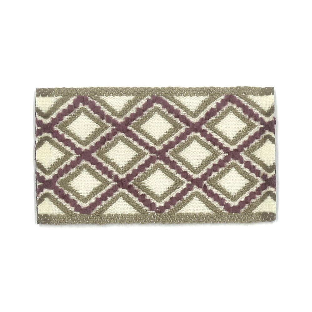Cooke 7 Aubergine by Stout Designer Trim NEW WORLD TRIM VOLUME II 93%SVI 7%POL FRANCE </p><p>Repeat: 0 1.88 in - Swanky Fabrics -