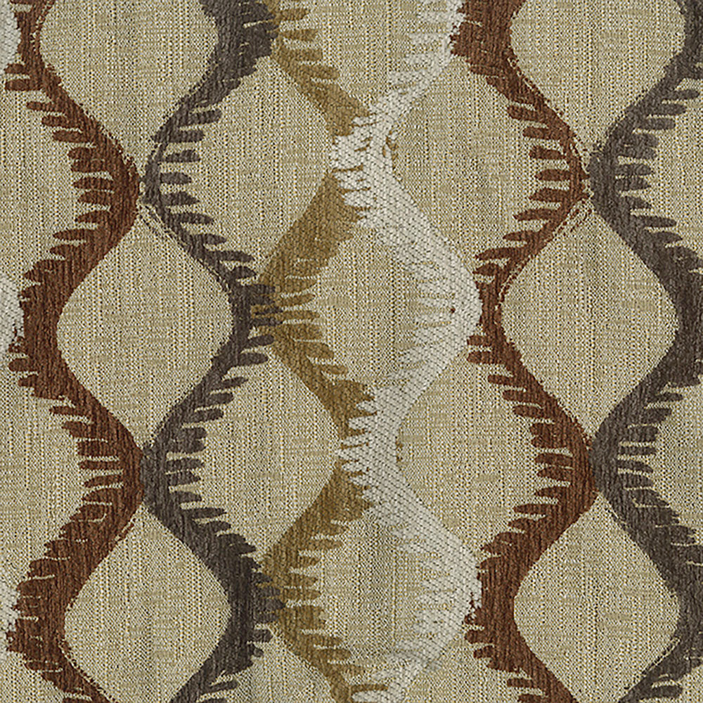Francis 81 Burnish by ABBEYSHEA Designer Fabric 100% Polyester China 19,500 Double Rubs (Wyzenbeek) </p><p>Repeat: Horizontal: 13.5" (34.29 cm) Up the Roll and Vertical: 13.5" (34.29 cm) Across the Roll 56" (142 cm) - Swanky Fabrics -