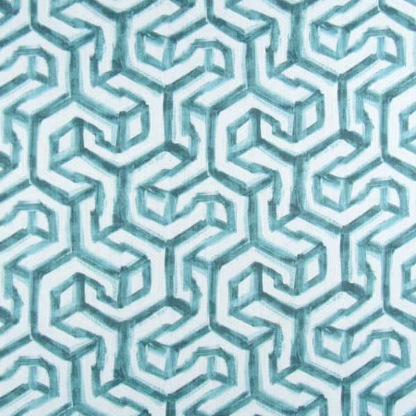 Co - Granville Seaglass by Magnolia Designer Fabric - 100% Cotton India 10000 Horizontal: 7 and Vertical: 6 54 - Swanky Fabrics -