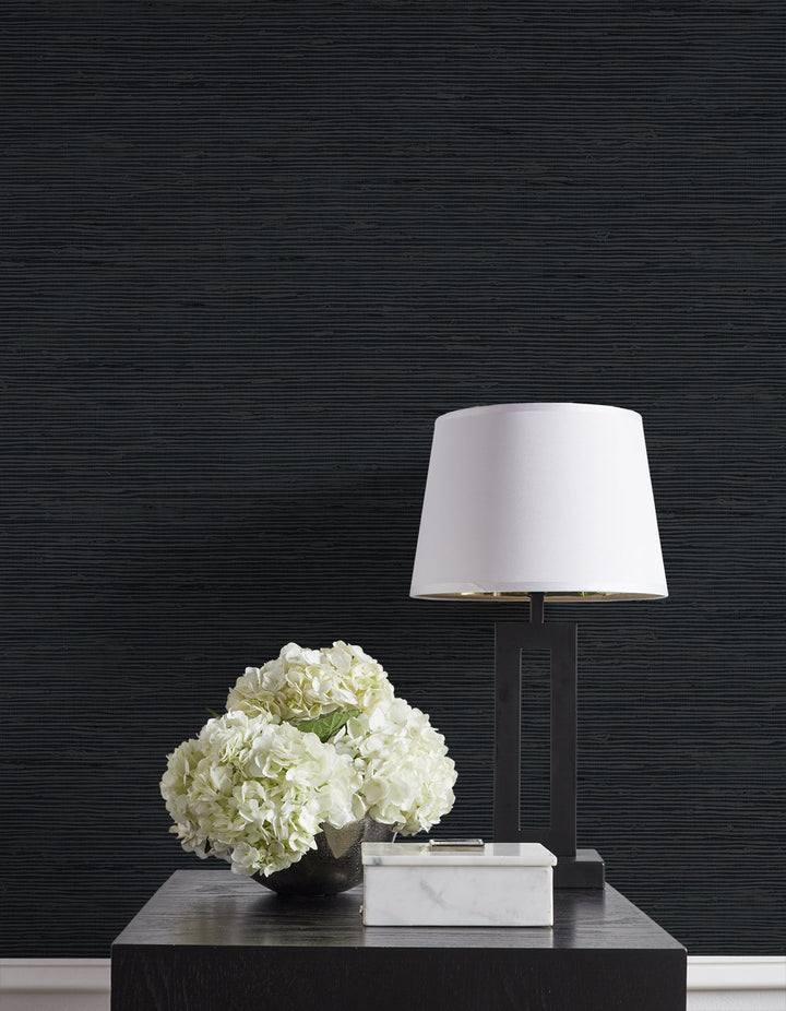 Vantaa Carbon CP90200 by Seabrook Designs Designer Wallpaper