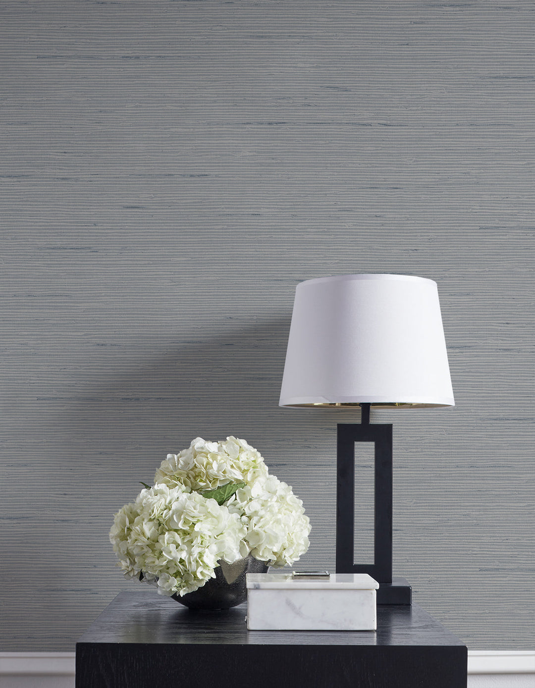 Vantaa Silver CP90208 by Seabrook Designs Designer Wallpaper