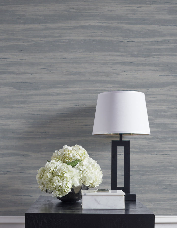 Vantaa Silver CP90208 by Seabrook Designs Designer Wallpaper