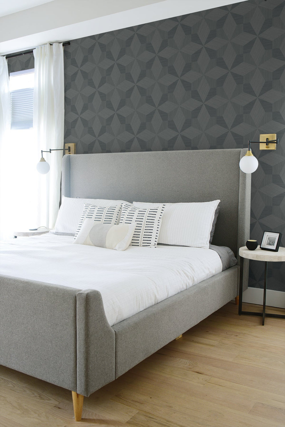 Turku Stone CP90508 by Seabrook Designs Designer Wallpaper