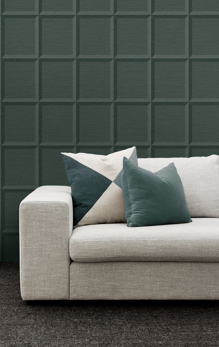 Oulu Leaf CP90804 by Seabrook Designs Designer Wallpaper
