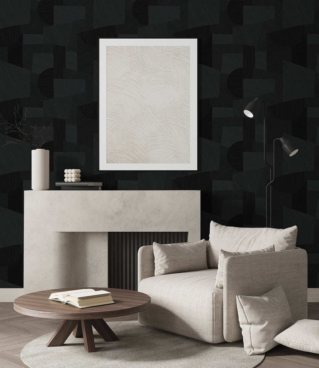 Lahti Contrasto CP91000 by Seabrook Designs Designer Wallpaper