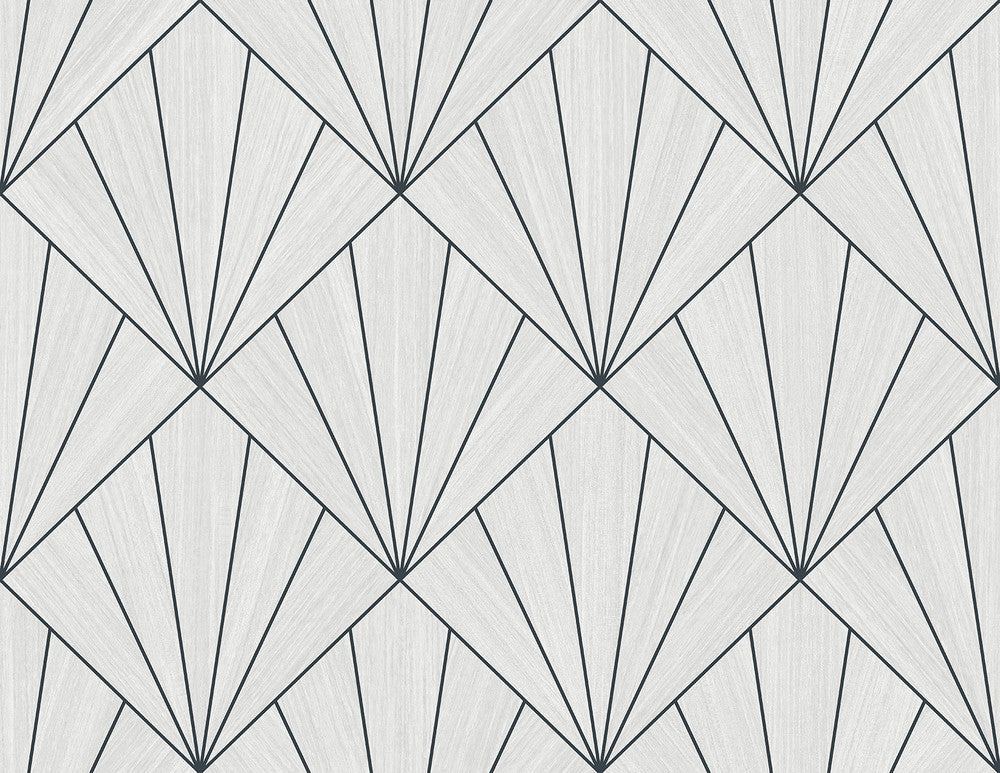 Mikkeli Heathered Black CP91300 by Seabrook Designs Designer Wallpaper