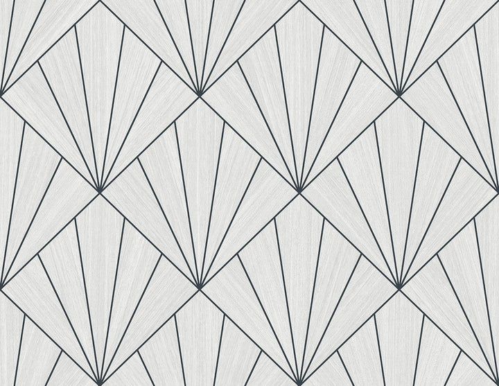Mikkeli Heathered Black CP91300 by Seabrook Designs Designer Wallpaper