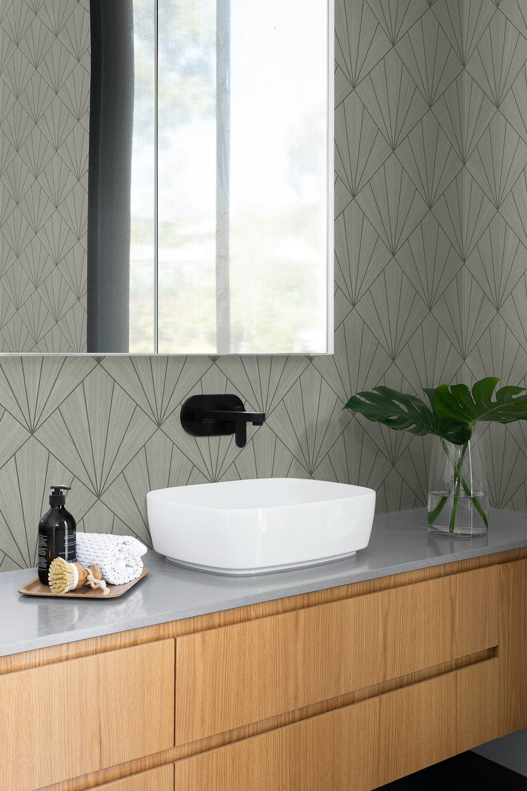 Mikkeli Shell CP91308 by Seabrook Designs Designer Wallpaper