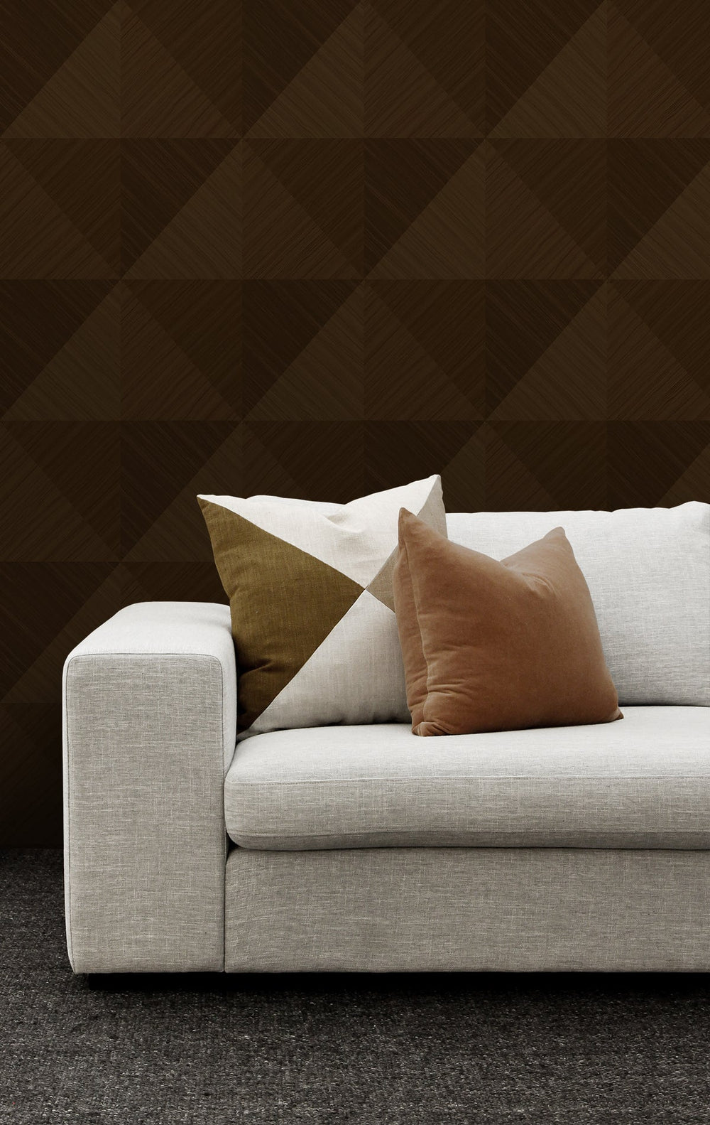 Kerava Bronze CP91606 by Seabrook Designs Designer Wallpaper