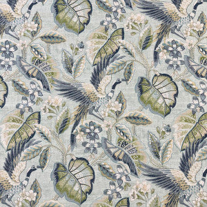 Magnolia Fabric Crane Island