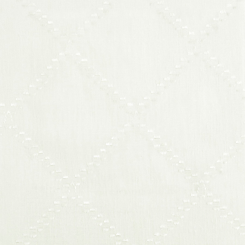 Crawford 5 Pearl by Stout Designer Fabric SHEER JOY 100%POL TURKEY FLAME RETARDANT-N.F.P.A. 701 SMALL SCALE </p><p>Repeat: 4 118 in - Swanky Fabrics -