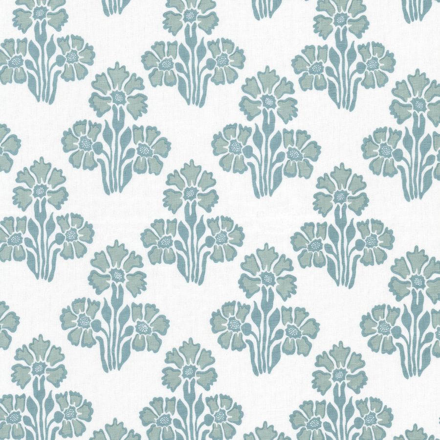 Craze 2 Aqua by Stout Designer Fabric Craze 2 Aqua by Stout Fabric COMFORTABLE LIVING AQUA/JASMINE 59%COT 41%LIN India Horizontal: 6.5 and Vertical: 7.625 52 in - Fabric Carolina -