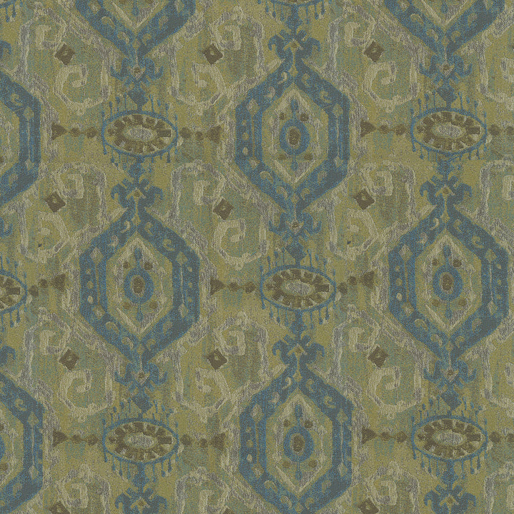 Adonis 34 Aegean by ABBEYSHEA Designer Fabric 100% Polyester China 15,000 Double Rubs (Wyzenbeek) </p><p>Repeat: Horizontal: 13.5" (34.3 cm) Up the Roll and Vertical: 13.5" (34.3 cm) Across the Roll 55" (140 cm) - Swanky Fabrics -