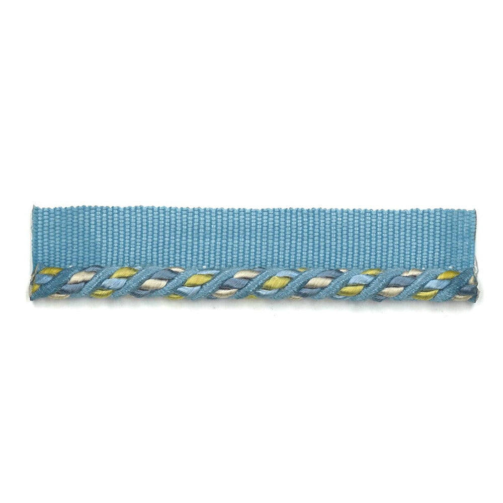 Cristabel 13 Cornflower by Stout Trim Stout Trim Cristabel 13 CornflowerTrim ART OF DESIGN TRIM-2 CORDS 53%COT 47%SVI CHINA </p><p>Repeat: H: 0.000, V: 0.000 0.25 in - Fabric Carolina -