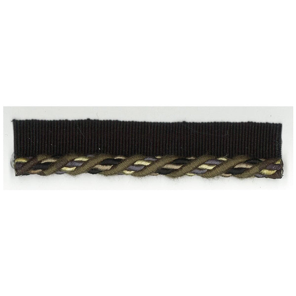 Cristabel 36 Carbon by Stout Designer Trim Art Of Design Trim-2 Cords 53% Cotton 47% Spun Viscose CHINA Horizontal: 0 and Vertical: 0 0.25 in - Swanky Fabrics -