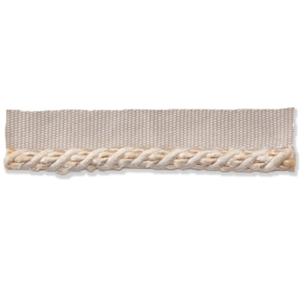 Cristabel 6 Vanilla by Stout Designer Trim ART OF DESIGN TRIM-2 CORDS 53%COT 47%SVI CHINA </p><p>Repeat: 0 0.25 in - Swanky Fabrics -