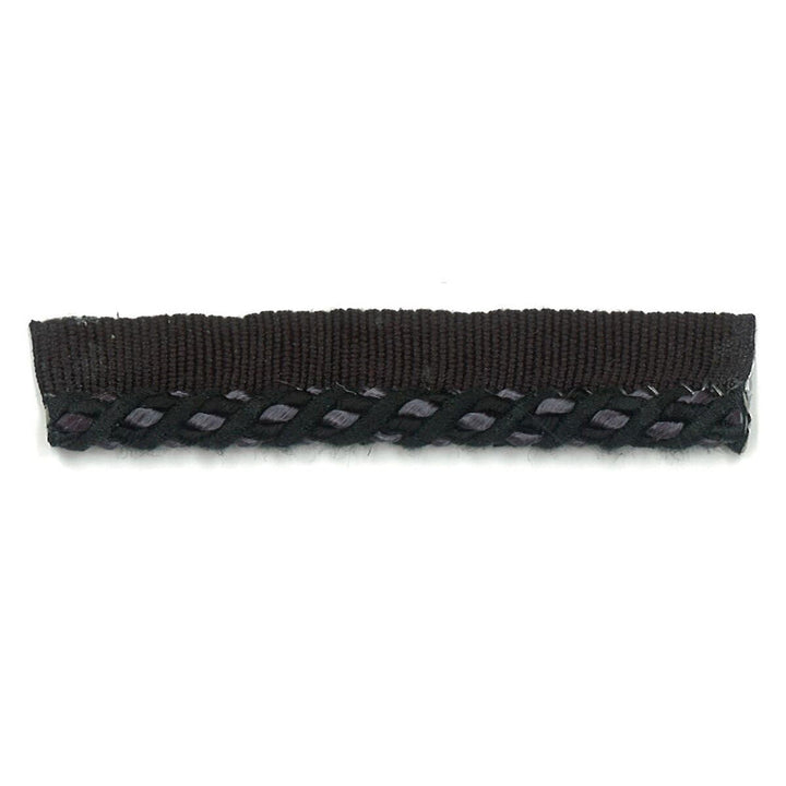 Cristabel 9 Ebony by Stout Designer Trim ART OF DESIGN TRIM-2 CORDS 53%COT 47%SVI CHINA </p><p>Repeat: 0 0.25 in - Swanky Fabrics -