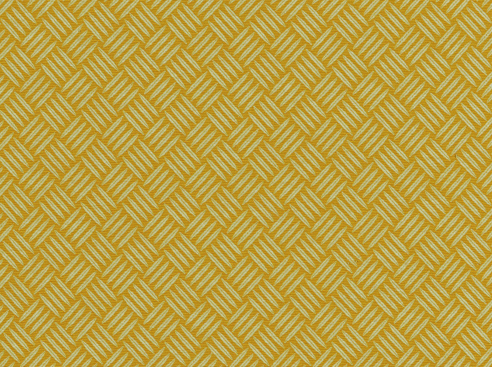 Criss Cross Citrine 831 by Covington Designer Fabric our website for purchase 55% Cotton/45% Polyester Taiwan Roc 50000 Horizontal: 1.25" and Vertical: 1.25" 55" - Swanky Fabrics -