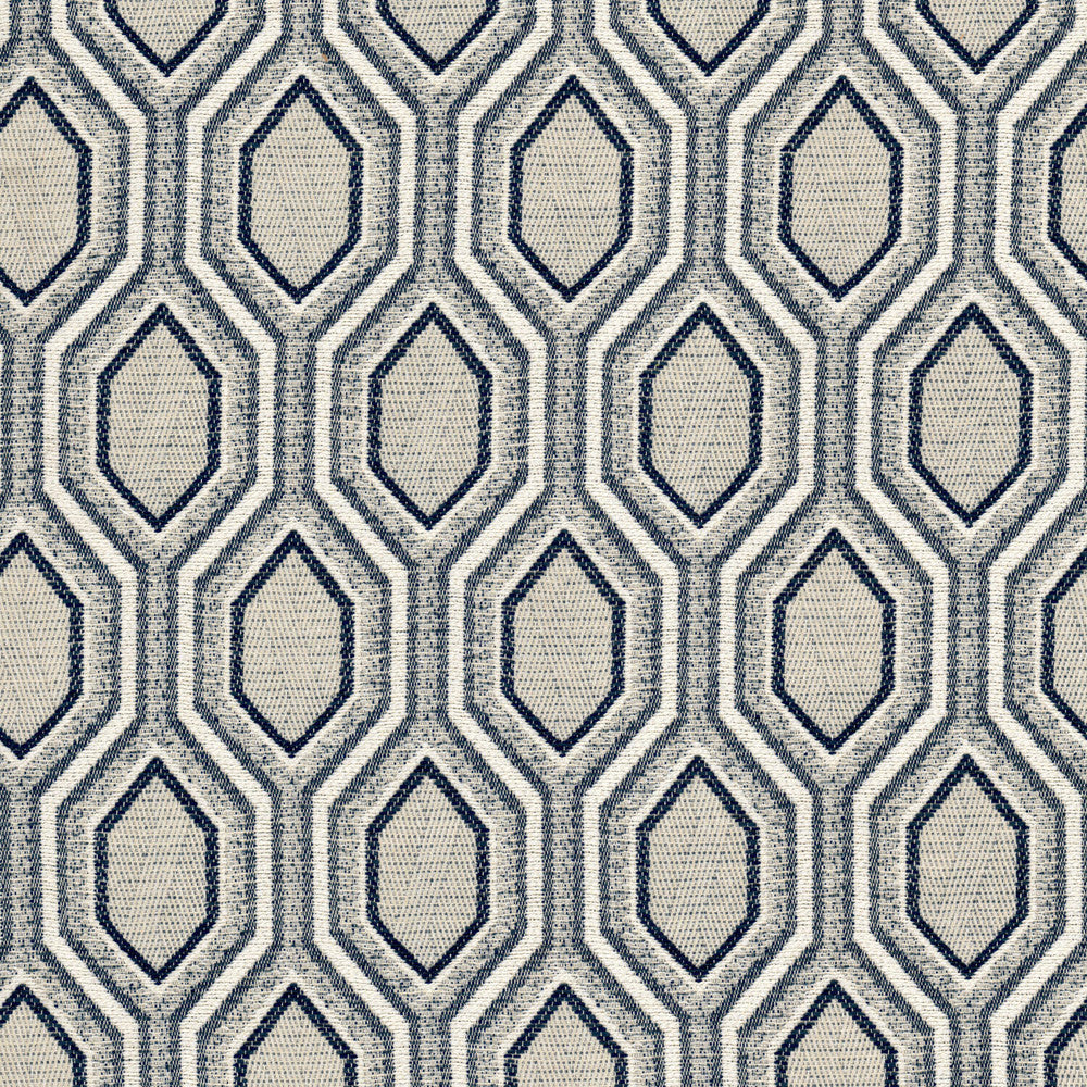 Cruise 2 Ink by Stout Fabric Stout Fabric Cruise 2 InkFabric GREAT IMPRESSIONS BLUE/SPA 40%SVI 36%COT 24%POL USA </p><p>Repeat: H: 4.750, V: 7.500 57 in - Fabric Carolina -