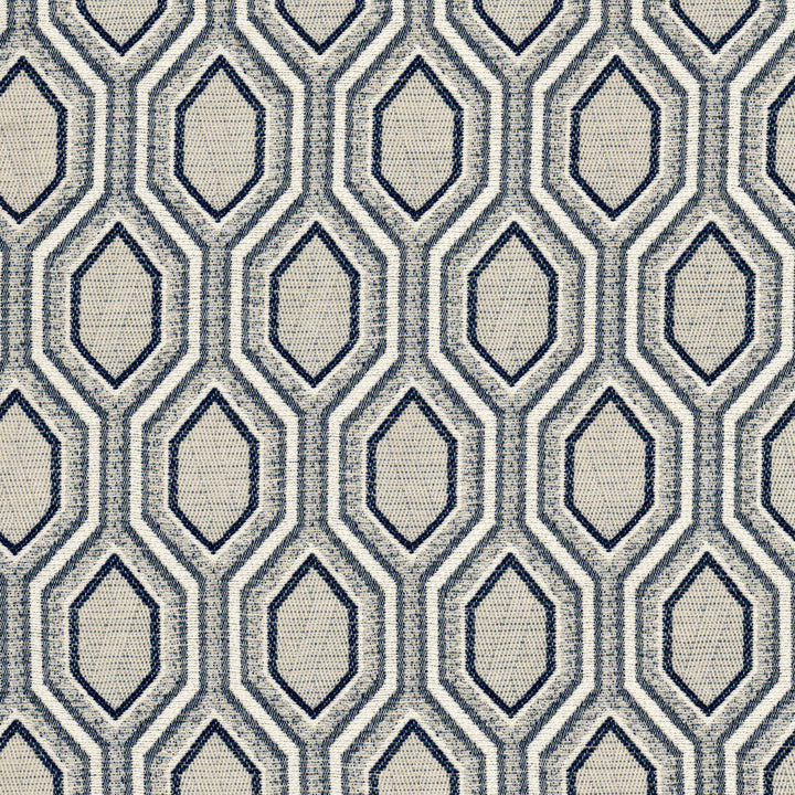 Cruise 2 Ink by Stout Fabric Stout Fabric Cruise 2 InkFabric GREAT IMPRESSIONS BLUE/SPA 40%SVI 36%COT 24%POL USA </p><p>Repeat: H: 4.750, V: 7.500 57 in - Fabric Carolina -