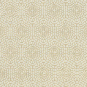 Crystal Natural 019 by Norbar Designer Fabric PANAMA 67% POLYESTER 33% COTTON INDIA 3 3/4"V 7"H 54" - Swanky Fabrics -