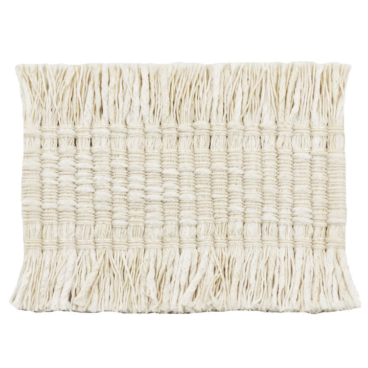 Cultivate 1 Bone by Stout Designer Trim TREND ALERT TRIM 100%POL CHINA Horizontal: 0 and Vertical: 0 2 in - Swanky Fabrics -
