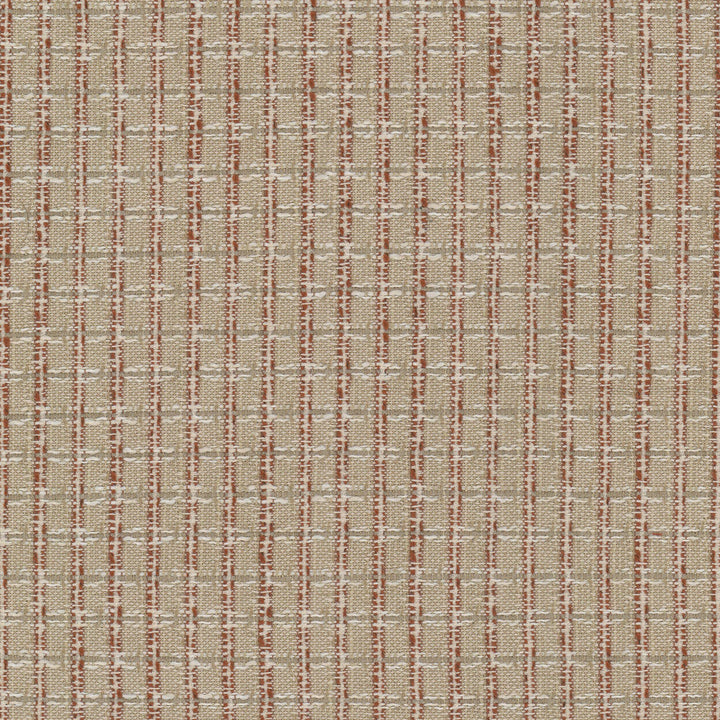 Curley 2 Cayenne by Stout Designer Fabric RAINBOW LIBRARY GINGER/POPPY 100%POL CHINA Horizontal: 4.500 and Vertical: 3.875 56 in - Swanky Fabrics -