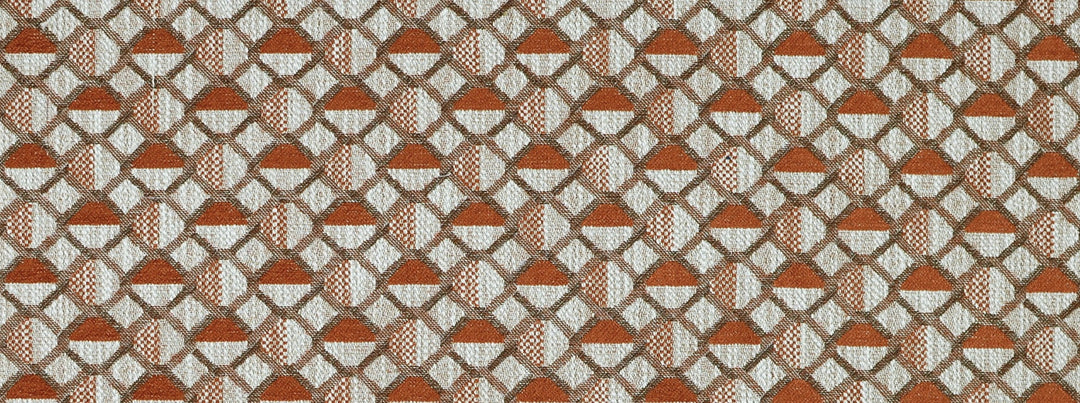 Curve Ball 328 Paprika by Covington Designer Fabric