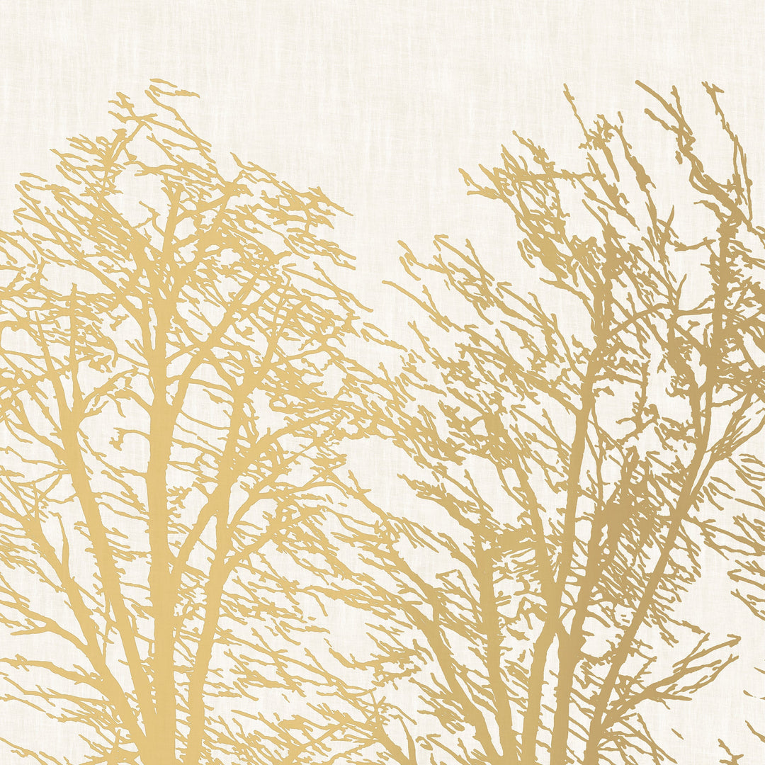 INVERNO MURAL Cream/Gold CWM10091 by Coraggio Designer Wallpaper