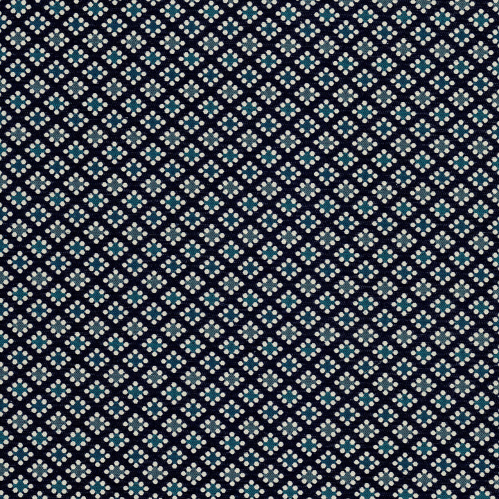 Cyril 1 Indigo by Stout Fabric Stout Fabric Cyril 1 IndigoFabric GREAT IMPRESSIONS BLUE/SPA 100%POL CHINA </p><p>Repeat: H: 3.375, V: 1.500 54 in - Fabric Carolina -