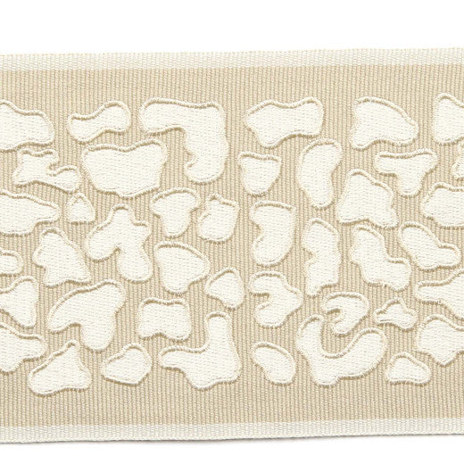 Cheetah Fawn by Europatex Designer Fabric Cheetah & Hannah Collection 45% Polyester / 10% Rayon / 45% Fibranne China See Sample Horizontal: N/A and Vertical: N/A 4.00 inches  - Swanky Fabrics -