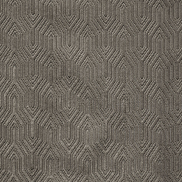 Cologne C Steel by Europatex Designer Fabric Cologne 100% Polyester 3.03"H, 6.01" V 55.00 inches - Swanky Fabrics -