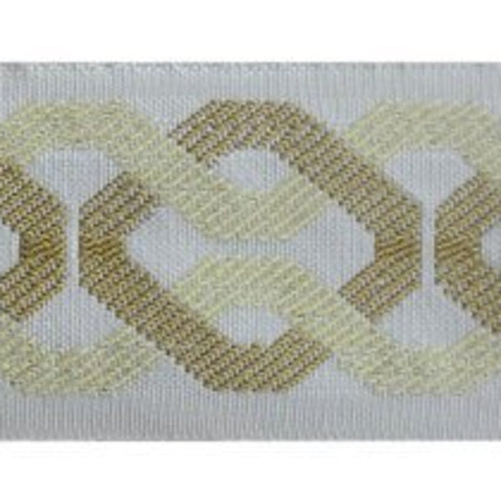 Colosseum Cream Brule by Europatex Designer Fabric Tapes Galore 100% Polyester 3.5" 2.00 inches - Swanky Fabrics -