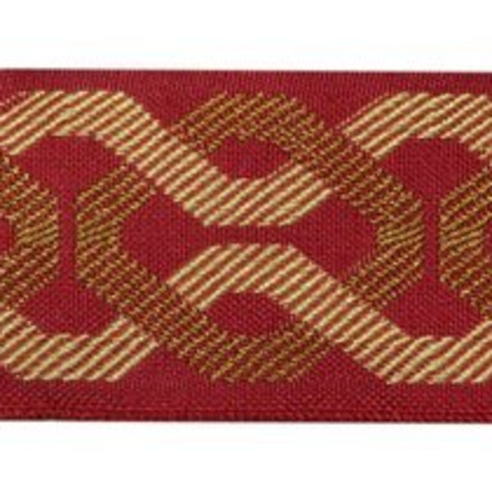 Colosseum Treasure by Europatex Designer Fabric Tapes Galore 100% Polyester 3.5" 2.00 inches - Swanky Fabrics -