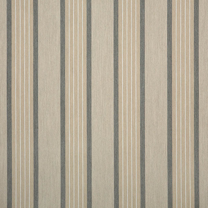 58036 Cove Pebble by Sunbrella Designer Fabric Cushion Furniture Drapery Fabrics > Sunbrella Stripes 100% Acrylic USA or Imported 6.79" 54" - Swanky Fabrics -
