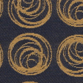 Crystal Ball Midnight by Crypton Designer Fabric See sample 41% Cotton33% Polyester26% Rayon  50000 Horizontal: 3.5" and Vertical: 7.125" 54"  - Swanky Fabrics -
