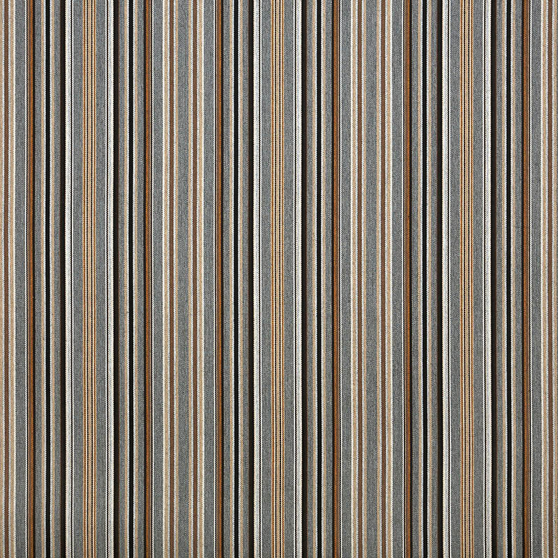 56107 Cultivate Stone by Sunbrella Designer Fabric Cushion Furniture Drapery Fabrics > Sunbrella Stripes 100% Acrylic USA or Imported 8.87" 54" - Swanky Fabrics -